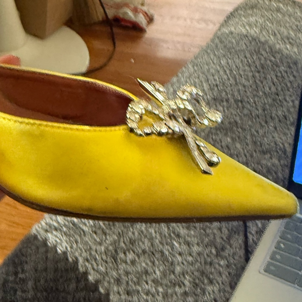 Amina Muaddi ROSIE Slingbacks - Picture 6 of 9